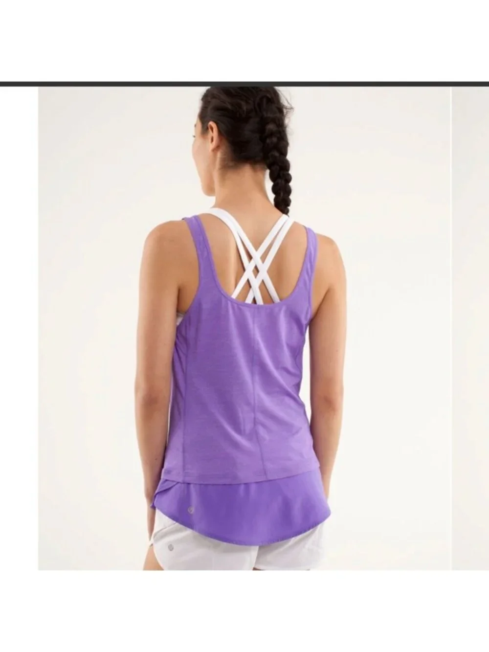 Lululemon Run: Mod Moves Singlet Power Purple
